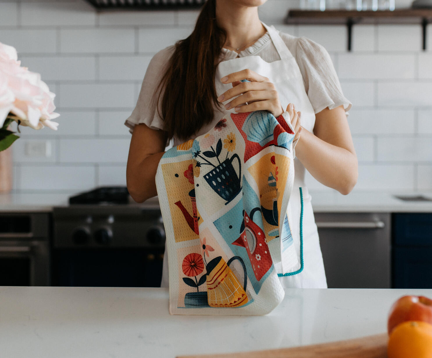 Cute dish towels Geometry dish towels Yellow dish towels Decorative dish towels Dish dryer towel Dish towels for kitchen drying Kitchen towels printed on both sides Kitchen towels set cute Kitchen towels waffle weave Modern kitchen towels Premium dish towe